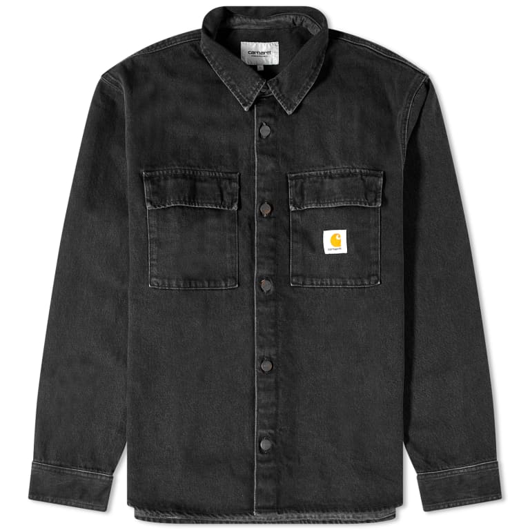 

Кофта чоловічі Carhartt Wip Manny Denim Shirt (I032705-BLACK)