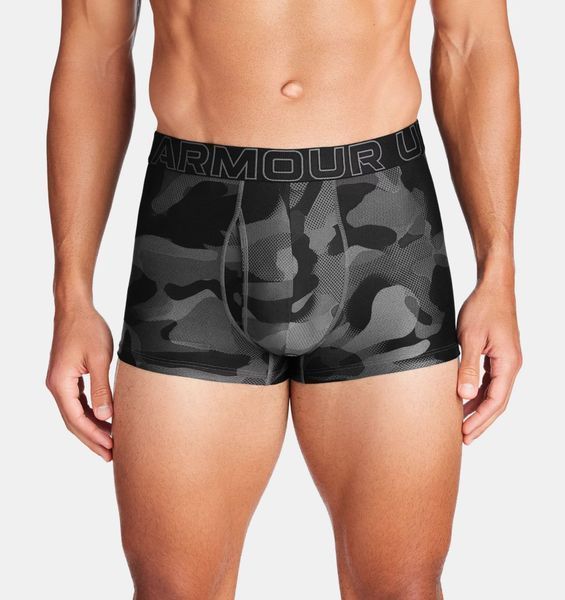 Трусы-боксерки мужские Under Armour Performance Tech 3P (1383883-001), 2XL, OFC, 1-2 дня