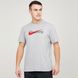 Фотография Футболка мужская Nike T-Shirt Dri-Fit Training Grey (CZ7989-063) 1 из 3 | SPORTKINGDOM