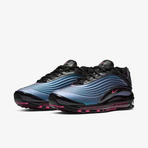 Nike air max deluxe sales black grey