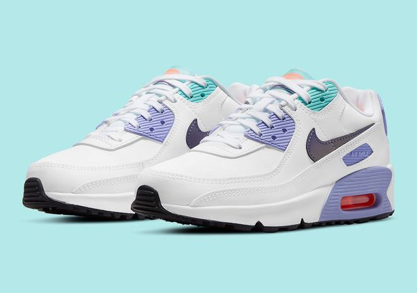 Кроссовки женские Nike Air Max 90 Ltr Se 2 (Gs) (CZ4500-100), 39, WHS, 10% - 20%, 1-2 дня