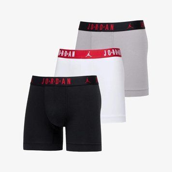 Труси-боксерки чоловічі Jordan Air Flight Cotton Core 3-Pack Boxer Brief (JM0622-F66), L, OFC, 1-2 дні