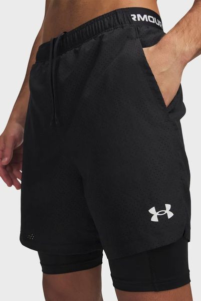 Шорти чоловічі Under Armour Vanish Woven Short 2.0 2N1-Blk (6013950-001), LG, OFC, 1-2 дні