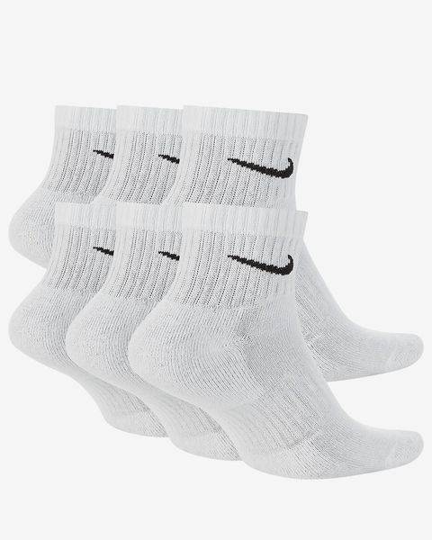 Шкарпетки Nike Everyday Cushioned Training Ankle Socks (SX7669-100), 38-42, OFC