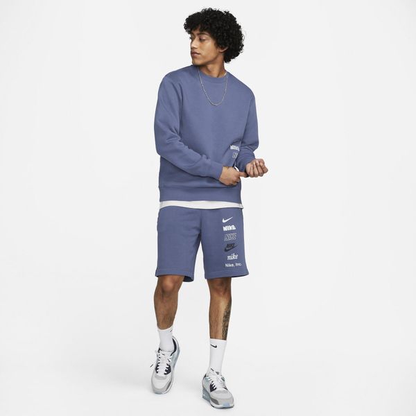 Шорти чоловічі Nike Multi Logo Fleece Short (FB8830-491), L, WHS, 20% - 30%, 1-2 дні