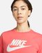 Фотографія Футболка жіноча Nike Sportswear Essentials Women's Logo T-Shirt (DX7906-894) 3 з 4 | SPORTKINGDOM