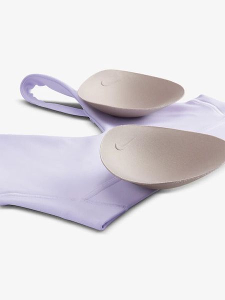Спортивный топ женской Nike Indy Women's Sports Bra With Removable Padding Oxygen Purple (DV9837-536), L, WHS, 40% - 50%, 1-2 дня