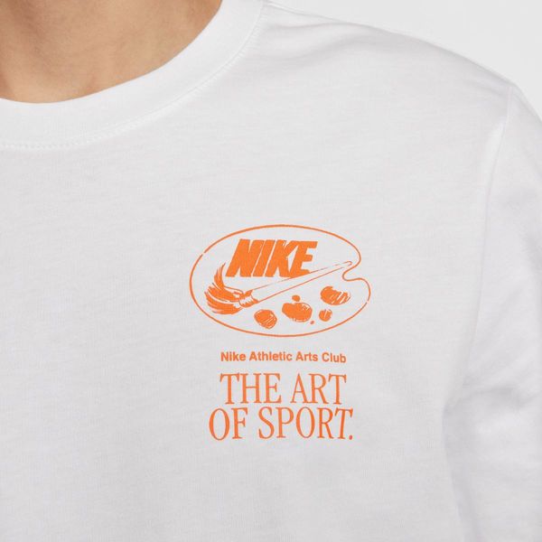 Футболка чоловіча Nike Nsw Tee Art Is Sport Lbr (FB9798-100), S, WHS, 20% - 30%, 1-2 дні