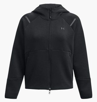 Кофта жіночі Under Armour Unstoppable Flc Fz Black (1379842-001), SM, OFC, 40% - 50%, 1-2 дні