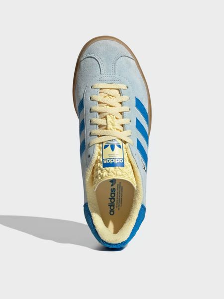 Кроссовки женские Adidas Gazelle Bold Almost Blue Yellow (IE0430), 36 2/3, WHS, 1-2 дня