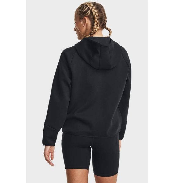 Кофта женские Under Armour Unstoppable Flc Fz Black (1379842-001), SM, OFC, 40% - 50%, 1-2 дня