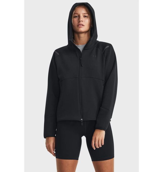 Кофта женские Under Armour Unstoppable Flc Fz Black (1379842-001), SM, OFC, 40% - 50%, 1-2 дня