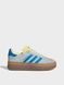 Фотография Кроссовки женские Adidas Gazelle Bold Almost Blue Yellow (IE0430) 1 из 2 | SPORTKINGDOM