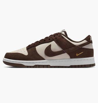Кросівки жіночі Nike Dunk Low Orewood Mini Swoosh Brown/White (IO4244-102), 36.5, OFC, 10% - 20%, 1-2 дні