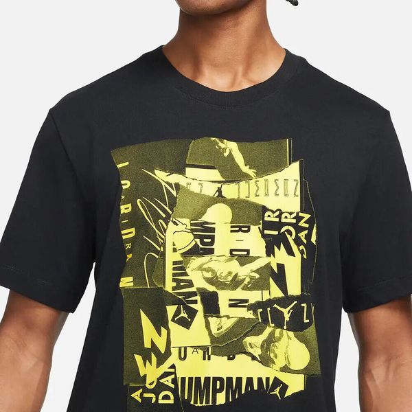 Футболка чоловіча Jordan Jumpman Yellow Flight T-Shirt (DA9879-011), M, WHS, 10% - 20%, 1-2 дні