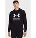 Фотография Кофта мужская Under Armour Rival Terry Graphic Black (1386047-001) 2 из 4 | SPORTKINGDOM