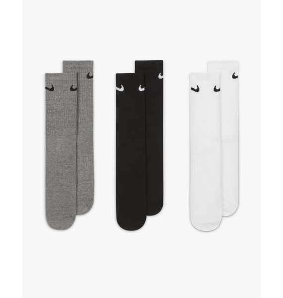 Шкарпетки Nike U Nk Everyday Ltwt Crew 3Pr (SX7676-964), 42-46, OFC, > 50%, 1-2 дні