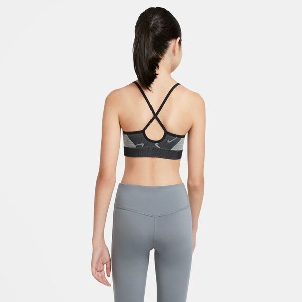 Футболка подростковая Nike Girl's Indy Seemless Sports Bra (CU8230-010), S (128-137), WHS, 10% - 20%, 1-2 дня