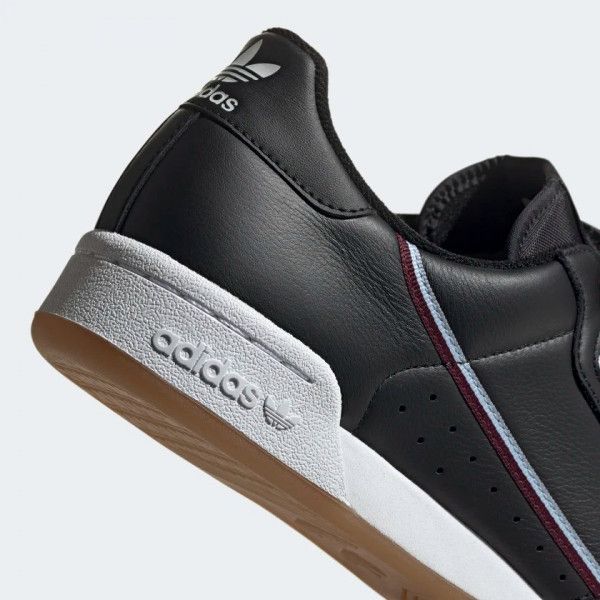 Кросівки чоловічі Adidas Continental 80 Core Black Maroon (EE5360), 46, WHS, 10% - 20%, 1-2 дні