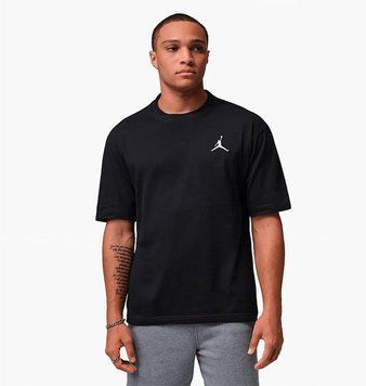 Футболка чоловіча Jordan J Jumpman Emb Ss Crew Black (IF5566-010), L, OFC, 20% - 30%, 1-2 дні