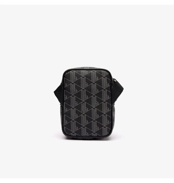 Сумка через плече Lacoste Monogram Grey (NH4409LX-H45), One Size, OFC, 10% - 20%, 1-2 дні