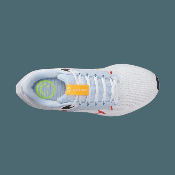 Кросівки жіночі Nike Air Zoom Pegasus 40 White Blue (DV3854-102), 38.5, WHS, 30% - 40%, 1-2 дні