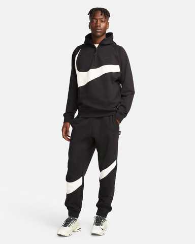 Nike swoosh sales fleece tracksuit