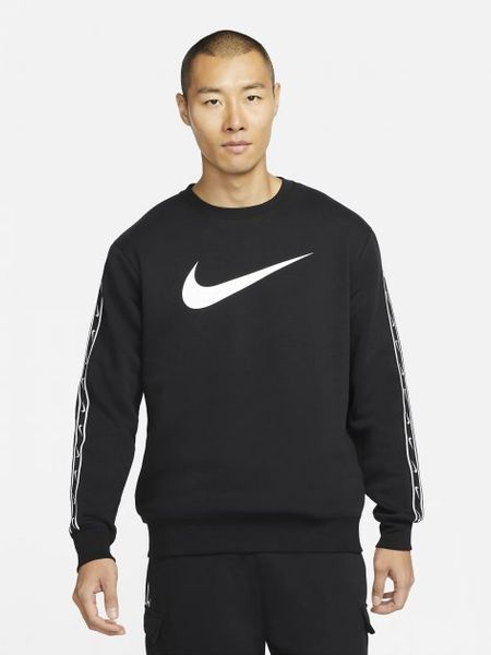 Кофта чоловічі Nike M Nsw Repeat Sw Flc Crew Bb (DX2029-010), L, WHS, 10% - 20%, 1-2 дні