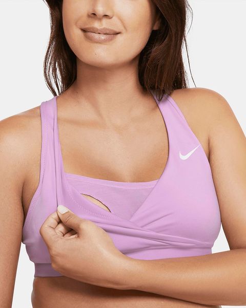 Спортивний топ жіночий Nike Swoosh (CQ9289-680), S, WHS, 10% - 20%, 1-2 дні