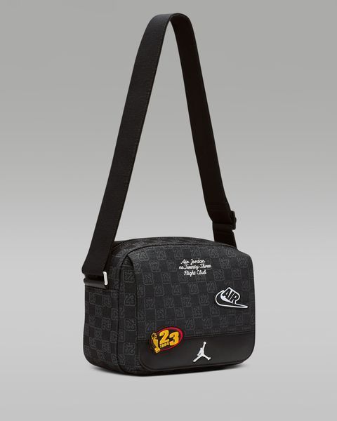 Сумка через плече Jordan Monogram Messenger Bag (3.6L) (MA9156-023), One Size, OFC, 1-2 дні