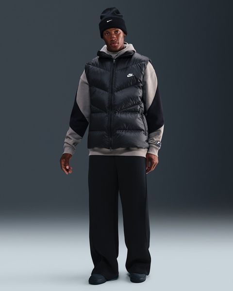 Жилетка чоловіча Nike Windrunner Statement Down Gilet (HV1480-010), L, OFC, 40% - 50%, 1-2 дні
