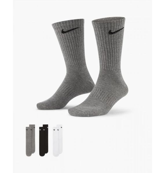 Шкарпетки Nike U Nk Everyday Ltwt Crew 3Pr (SX7676-964), 42-46, OFC, 20% - 30%, 1-2 дні