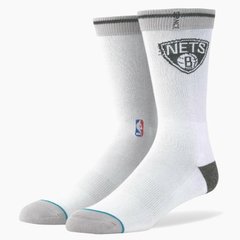 Шкарпетки Stance Nets Nba Stance Arena Logo Crew Socks (M558D5NETS-WHT), M, WHS, 1-2 дні