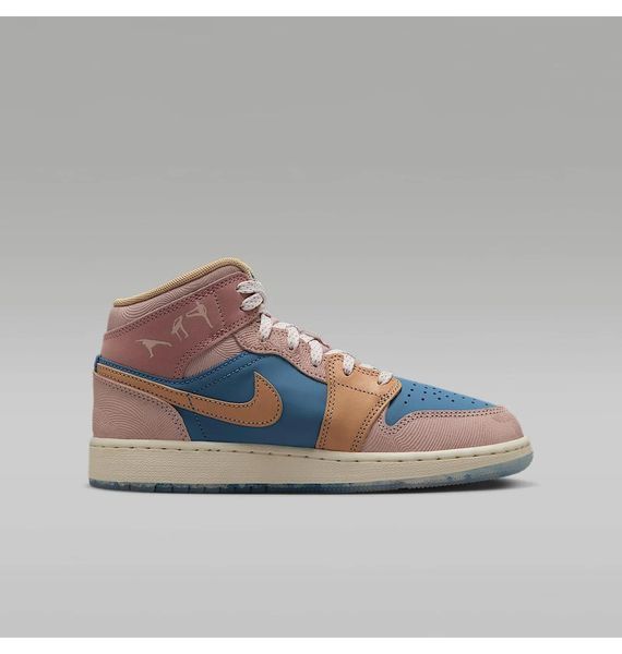 Кросівки жіночі Jordan 1 Mid Gs &ldquo;Zen&rdquo; (FN7452-400), 37.5, OFC, < 10%, 1-2 дні
