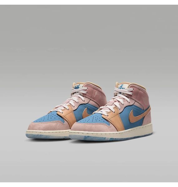 Кросівки жіночі Jordan 1 Mid Gs &ldquo;Zen&rdquo; (FN7452-400), 37.5, OFC, < 10%, 1-2 дні