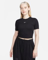 Футболка женская Nike Sportswear Essential Slim-Fit Crop T-Shirt (FB2873-010), L, WHS, 30% - 40%, 1-2 дня