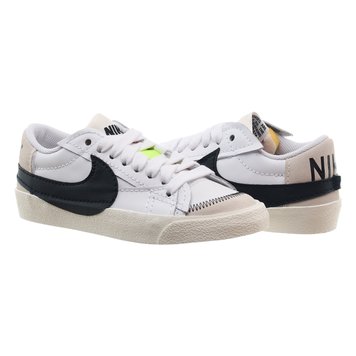 Кеди жіночі Nike Blazer Low 77 Jumbo (DQ1470-101), 37.5, OFC, 30% - 40%, 1-2 дні