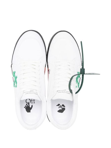 Кеды мужские Off-White Vulcanized Arrows-Motif Canvas Low-Top Sneakers (OMIA085F22FAB0010155), 41, WHS, 10% - 20%, 1-2 дня
