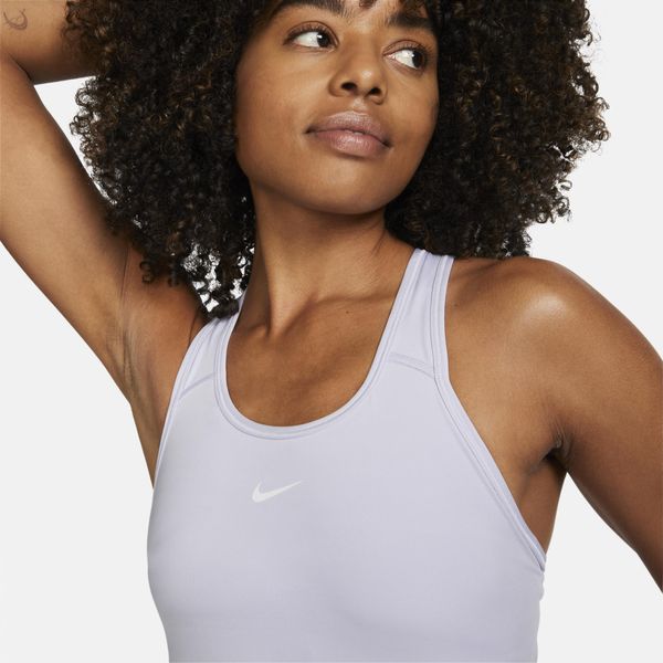Спортивный топ женской Nike Swooshwomen's Medium-Support 1-Piece Pad Sports Bra (BV3636-536), L, WHS, 40% - 50%, 1-2 дня