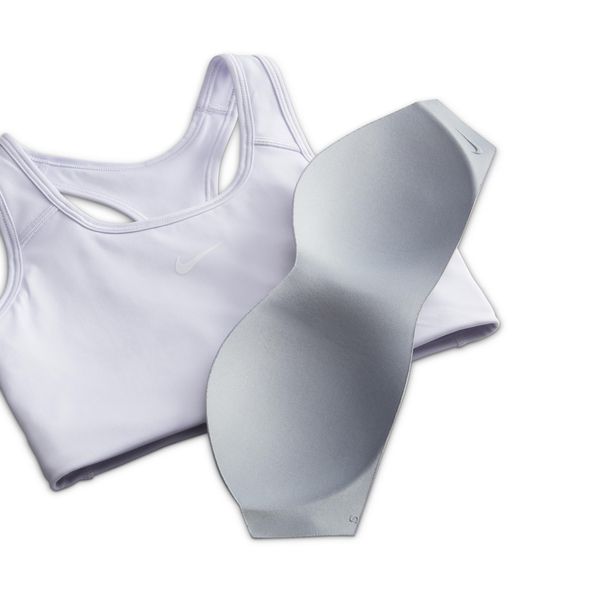 Спортивний топ жіночий Nike Swooshwomen's Medium-Support 1-Piece Pad Sports Bra (BV3636-536), L, WHS, 30% - 40%, 1-2 дні