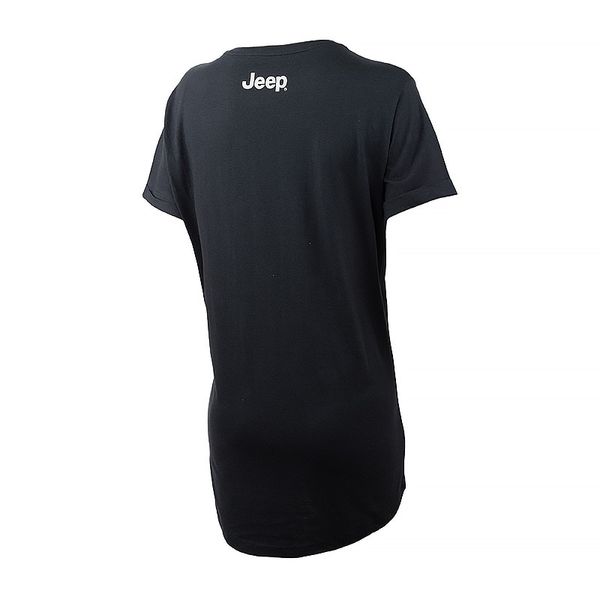 Футболка жіноча Jeep T-Shirt Oversize Star Striped Print Turn (O102613-B000), M, WHS, 1-2 дні