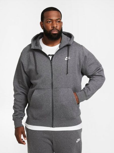 Бомбер мужской Nike Sportswear Club Fleece (BV2645-071), L, WHS, 30% - 40%, 1-2 дня