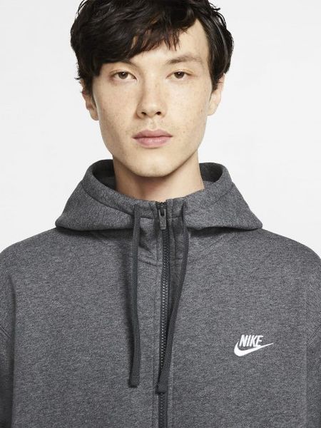 Бомбер мужской Nike Sportswear Club Fleece (BV2645-071), L, WHS, 30% - 40%, 1-2 дня