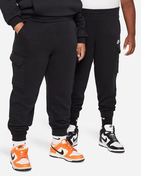 Брюки підліткові Nike Fleece Cargo Trousers (Extended Size) (FD3013-010), L+, WHS, 40% - 50%, 1-2 дні