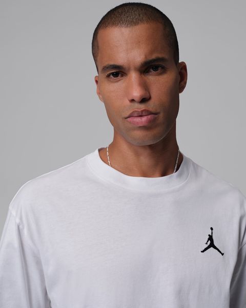 Футболка мужская Jordan Embroidered Jumpman T-Shirt (IF5566-100), L, OFC, 20% - 30%, 1-2 дня