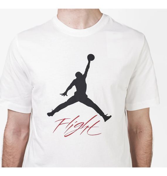 Футболка чоловіча Jordan Jumpman Flight Men's T-Shirt (AO0664-100), S, OFC, 40% - 50%, 1-2 дні