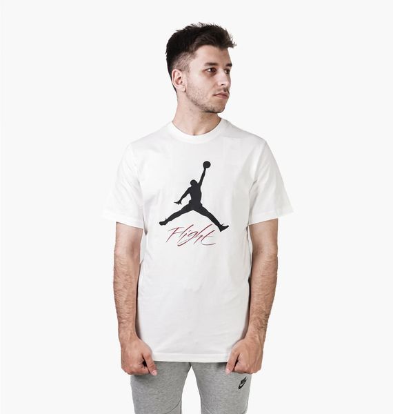 Футболка чоловіча Jordan Jumpman Flight Men's T-Shirt (AO0664-100), S, OFC, 40% - 50%, 1-2 дні