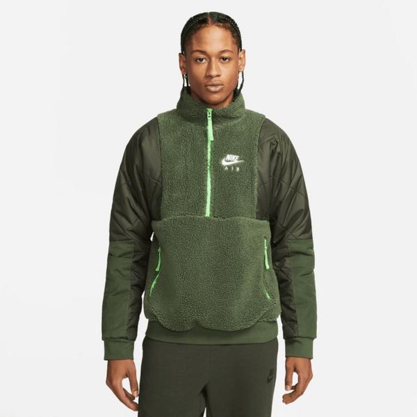 Куртка чоловіча Nike Sportswear Sherpa Half Zip Jacket (DD6446-335), L, WHS, 1-2 дні