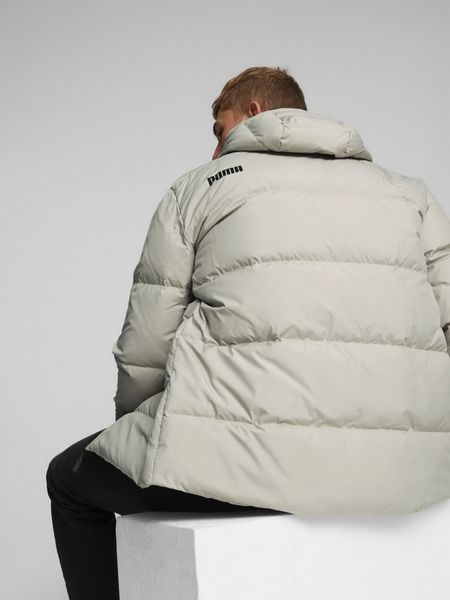 Куртка чоловіча Puma Hooded Down Puffer Pebble (84998768), S, WHS, 10% - 20%, 1-2 дні