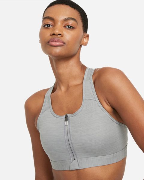 Спортивний топ жіночий Nike Women’S Medium-Support Padded Zip-Front Sports Bra (DD1205-073), M, WHS, 1-2 дні